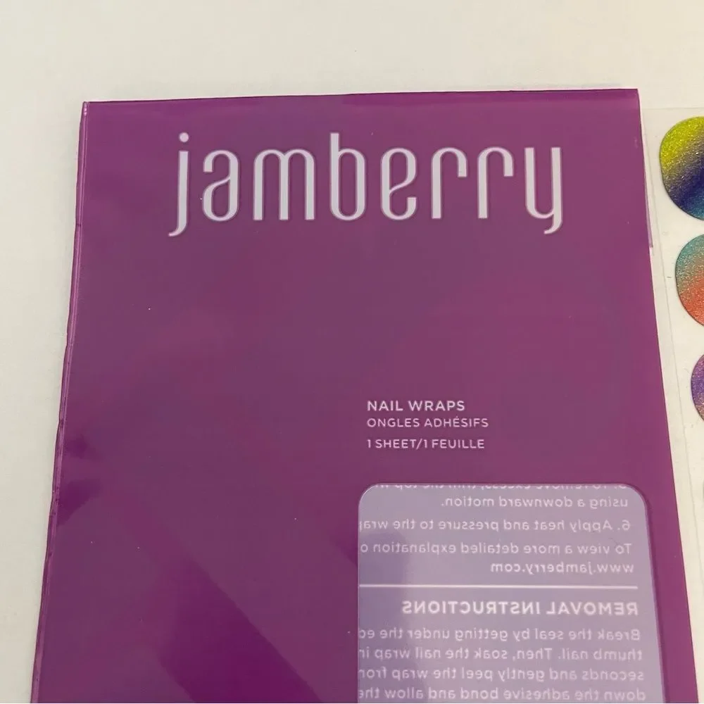 Jamberry Cosmic Full Sheet Nail Wraps A909